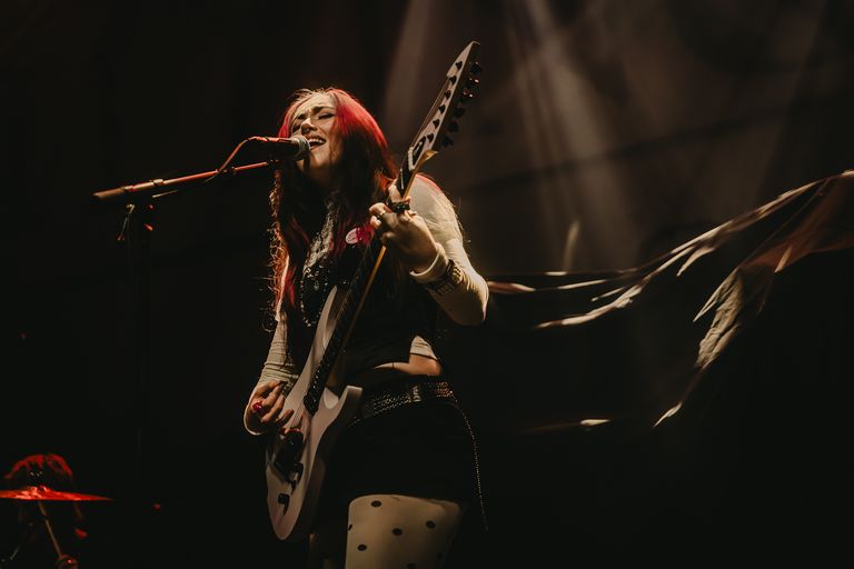 Blush performing in Adelaide at Hindley Street Music Hall